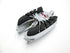 Posapies para motos Cromo Zombie (Jgo)